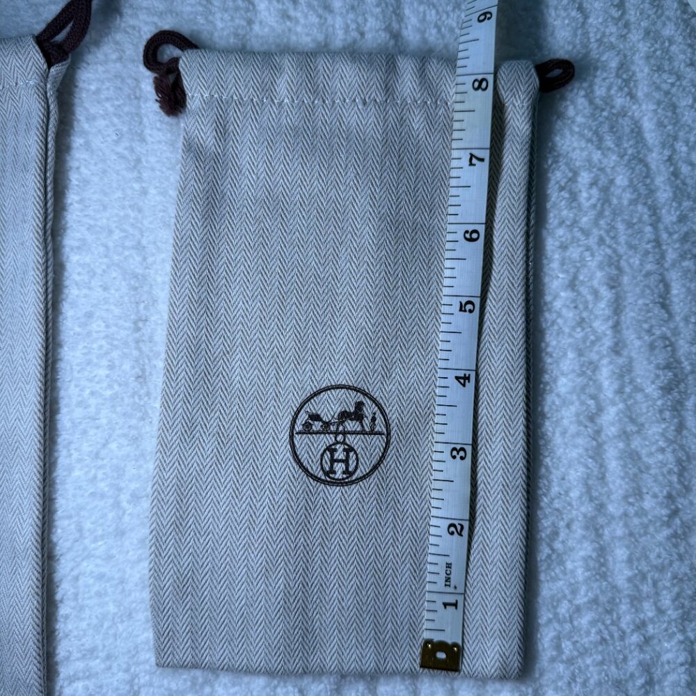 Beige Drawstring Pouch Set - Picture 6 of 6